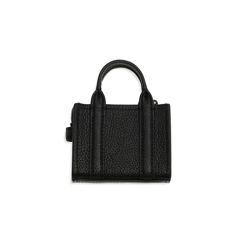Nano Tote Leather Charm