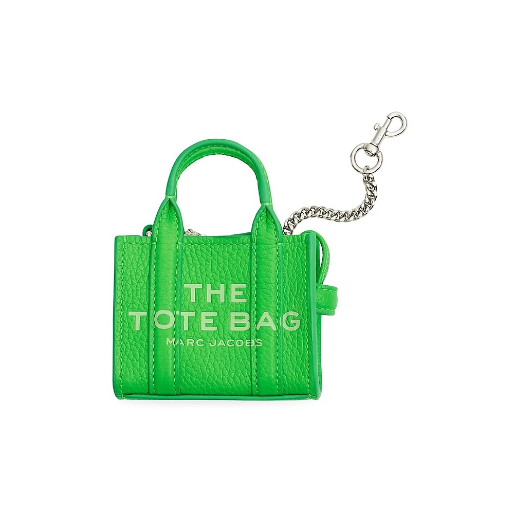 Nano Tote Leather Charm