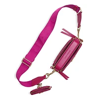Snapshot Leather Crossbody Camera Bag