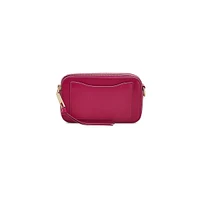 Snapshot Leather Crossbody Camera Bag