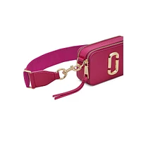 Snapshot Leather Crossbody Camera Bag