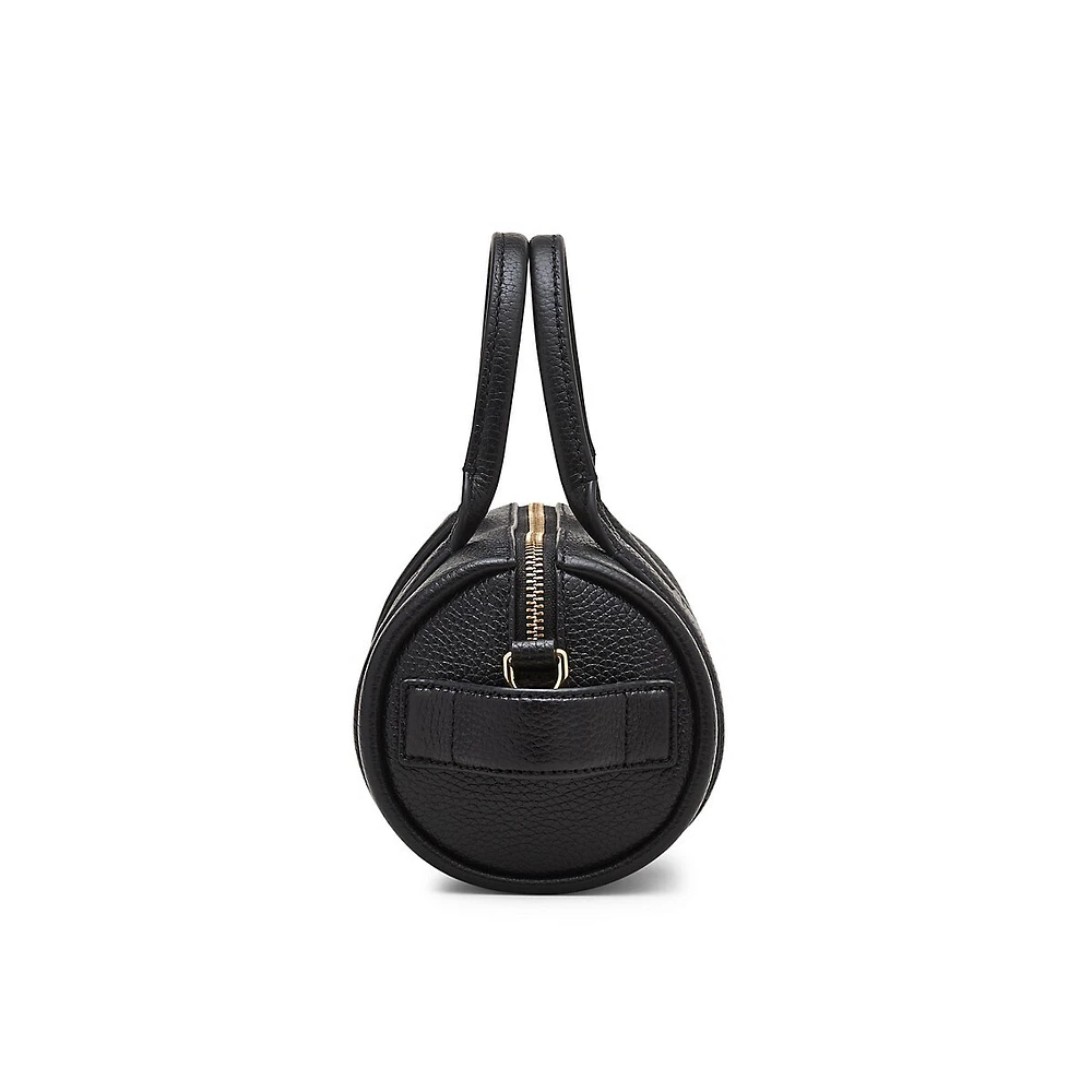 Leather Mini Duffle Bag