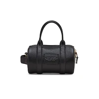Leather Mini Duffle Bag