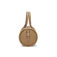 Leather Mini Duffle Bag