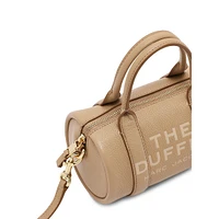 Leather Mini Duffle Bag