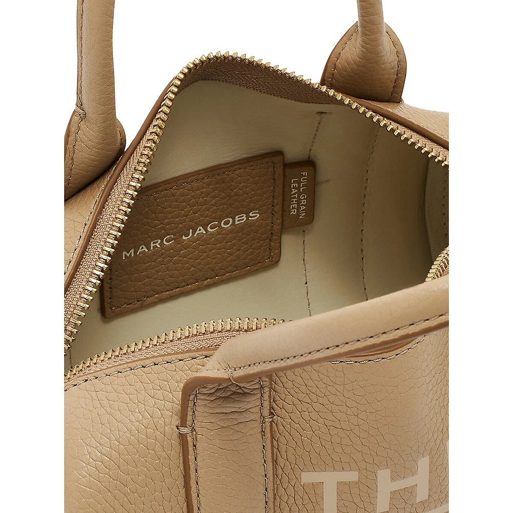 Leather Mini Duffle Bag