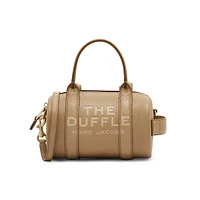 Leather Mini Duffle Bag
