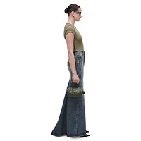 Leather Mini Duffle Bag