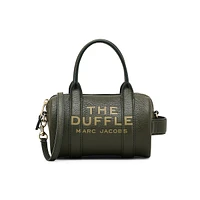 Leather Mini Duffle Bag