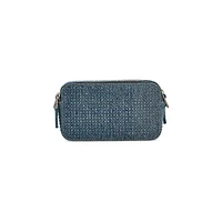 The Crystal Denim Snapshot Camera Bag