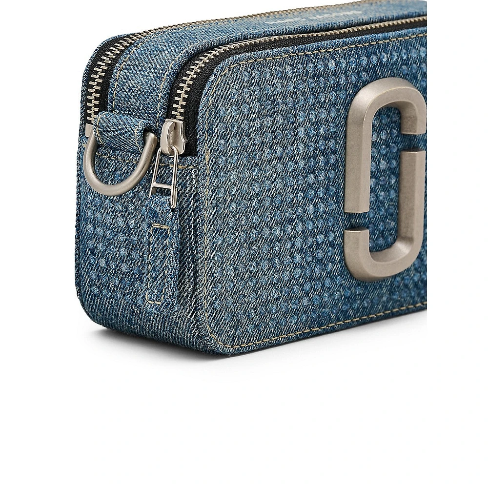 The Crystal Denim Snapshot Camera Bag