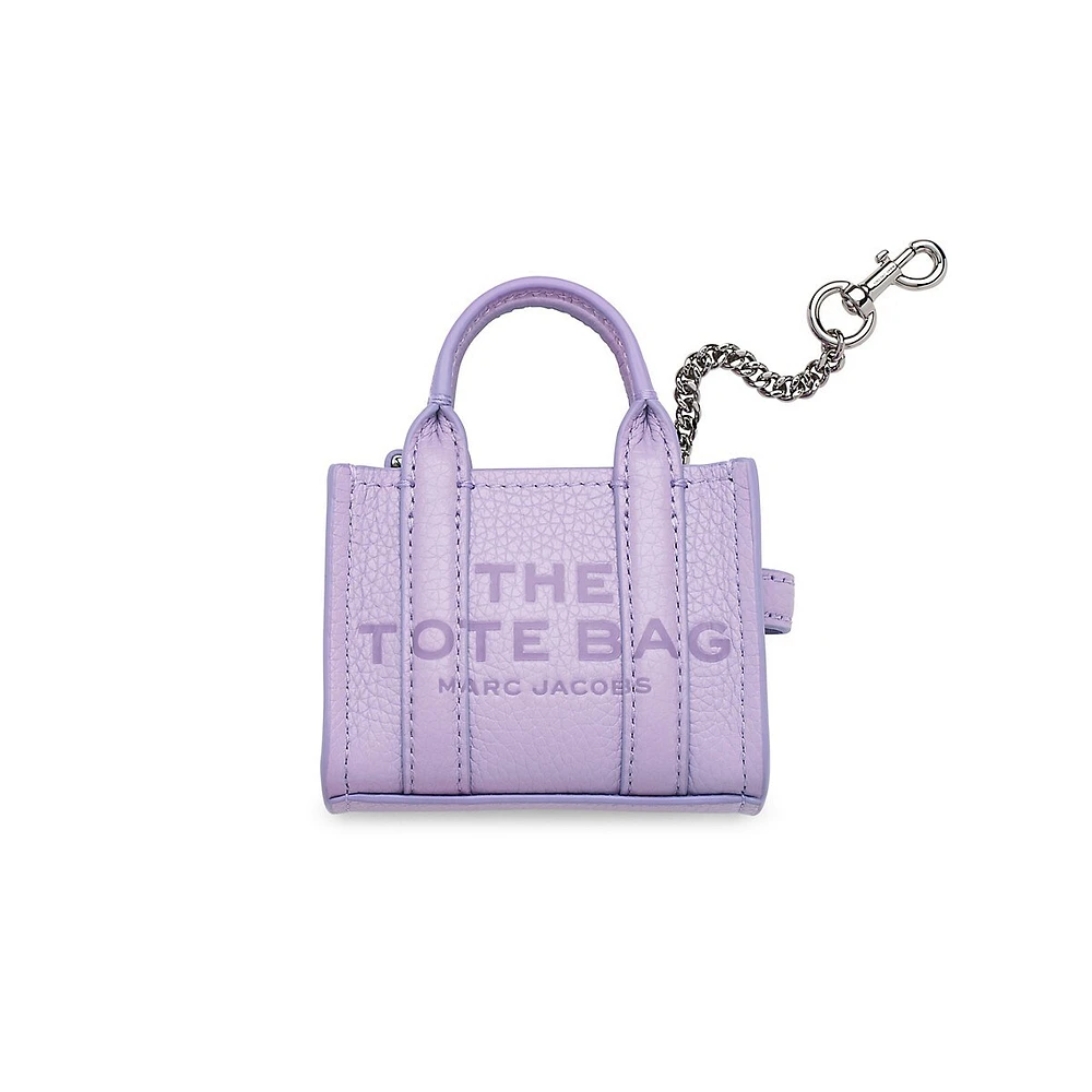 Nano Tote Leather Charm