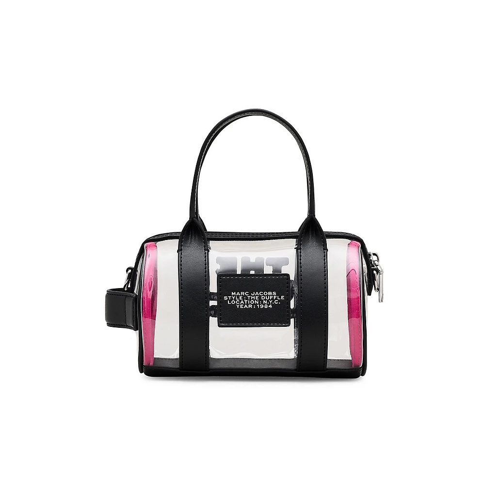 The Clear Crossbody Duffle Bag