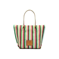 The Striped Jacquard Beach Tote