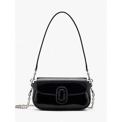 The Small Patent Leather Clover Shoulder Bag