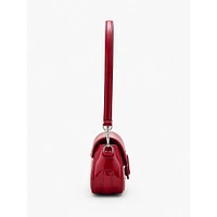 The Small Patent Leather Clover Shoulder Bag