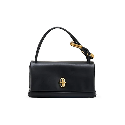 The Mini Dual Top Handle Leather Bag