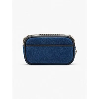 The Denim Chain Snapshot Crossbody Camera Bag