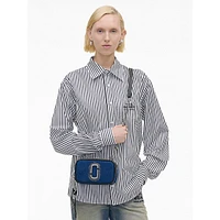 The Denim Chain Snapshot Crossbody Camera Bag