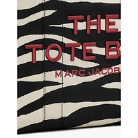 The Large Zebra Canvas Tote