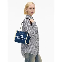 The Denim Chain Small Tote Bag