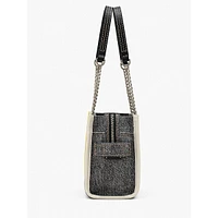 The Denim Chain Small Tote Bag