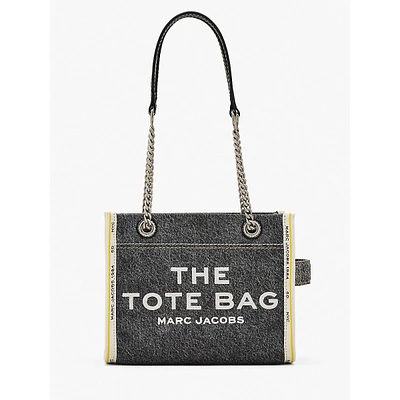 The Denim Chain Small Tote Bag