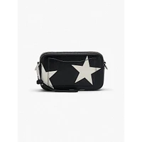 The Star Patchwork Leather Snapshot Crossbody Bag