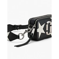 The Star Patchwork Leather Snapshot Crossbody Bag