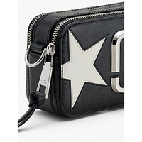 The Star Patchwork Leather Snapshot Crossbody Bag