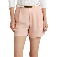 ​​Pleated Georgette Shorts