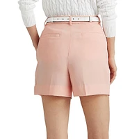 ​​Pleated Georgette Shorts