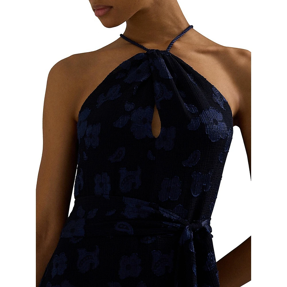 Robe à volants et imprimé floral