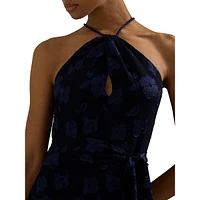 Robe à volants et imprimé floral