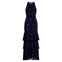 Robe à volants et imprimé floral
