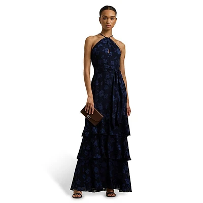 Robe à volants et imprimé floral