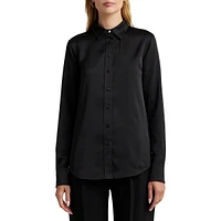 Satin Charmeuse Shirt