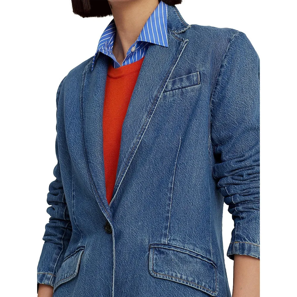 Denim Blazer