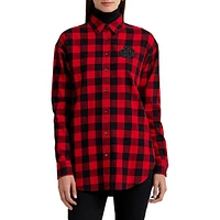 Buffalo Check Bullion Patch Shirt