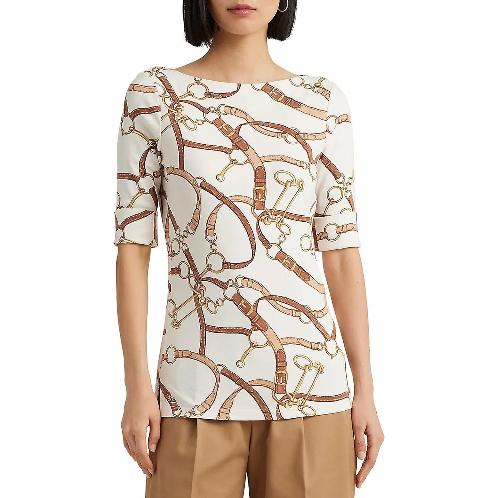 ralph lauren chain print shirt