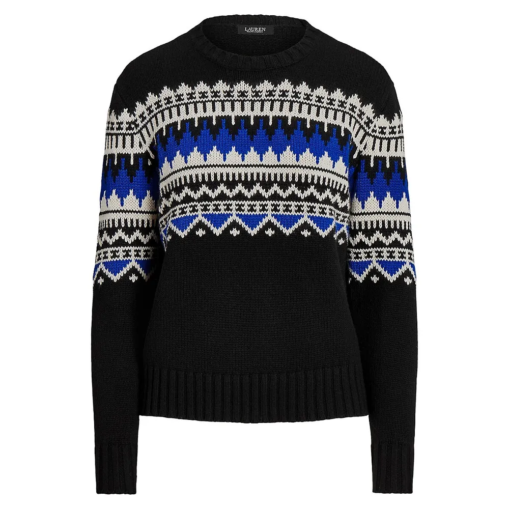 Fair Isle Wool-Blend Sweater