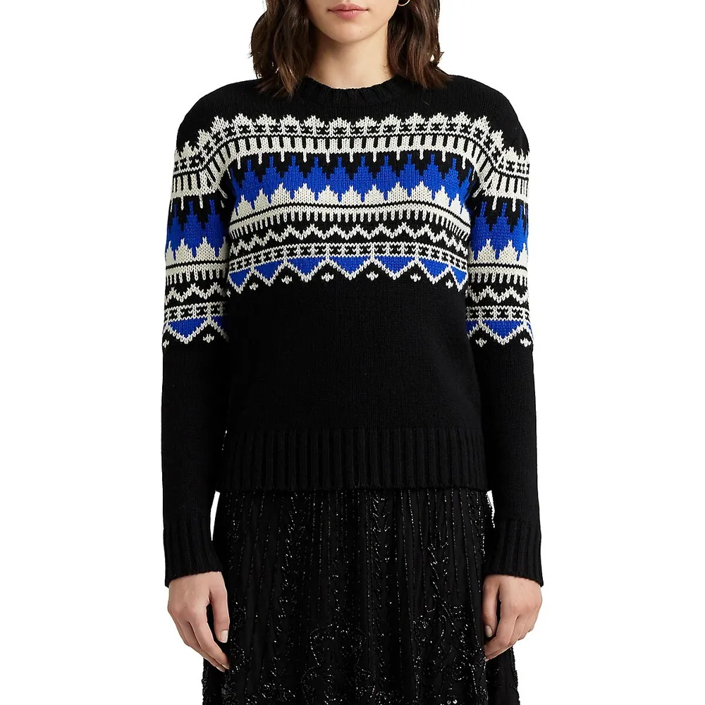 Fair Isle Wool-Blend Sweater