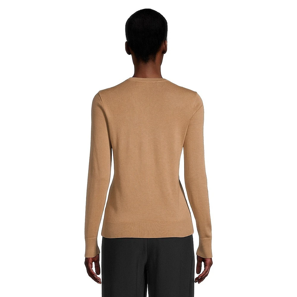 Slim-Fit Crewneck Sweater