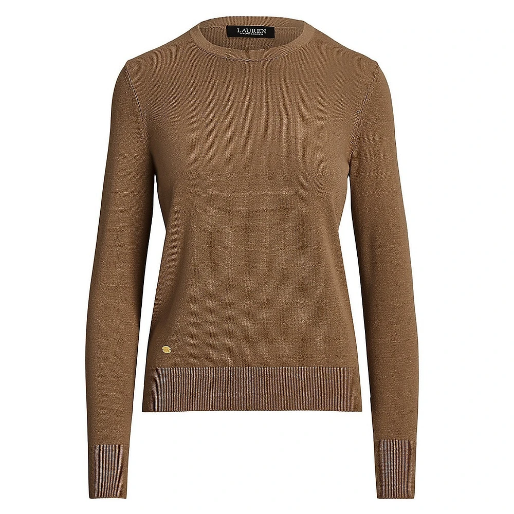 Slim-Fit Crewneck Sweater