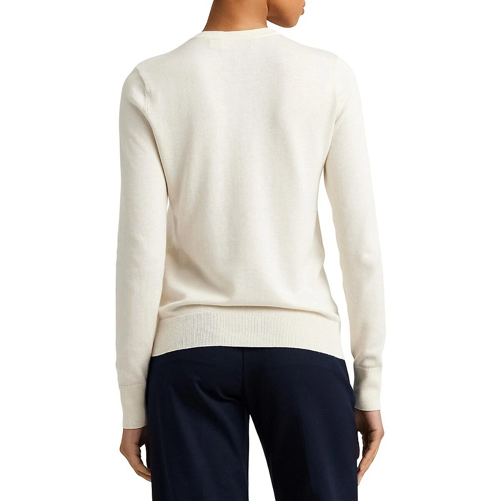 Slim-Fit Soft-Knit Sweater