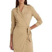 Utility Wrap Dress