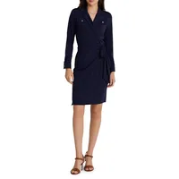 Utility Wrap Dress