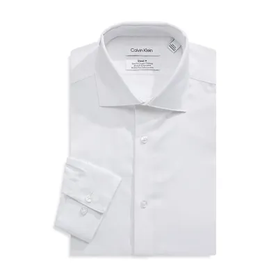 Slim-Fit Stretch Steel+ Wrinkle-Free Dress Shirt