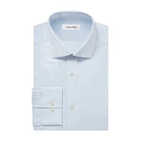 Slim-Fit Steel+ Stretch Non-Iron Printed Dress Shirt