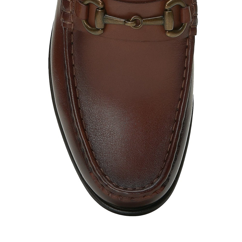 Caelan Leather Bit Loafers